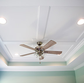 image for Ceiling Fan with LED Light Kit